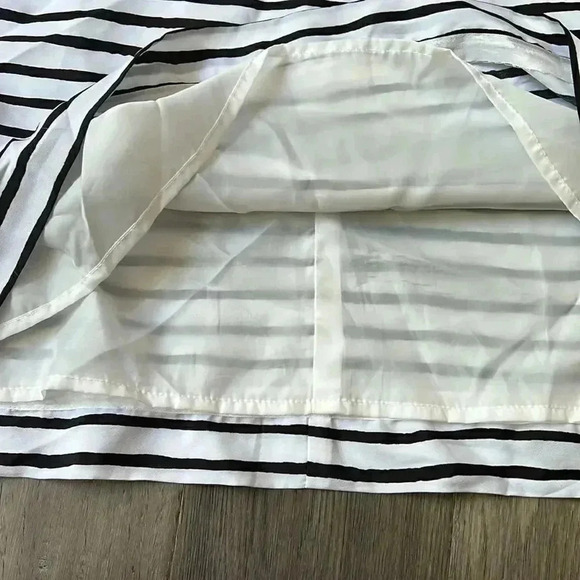 🔥j.crew🔥 | Dark  navy blue and white horizontal striped dress - Picture 6 of 12